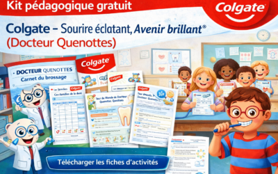 Colgate – « Sourire éclatant, Avenir brillant® » (Docteur Quenottes)